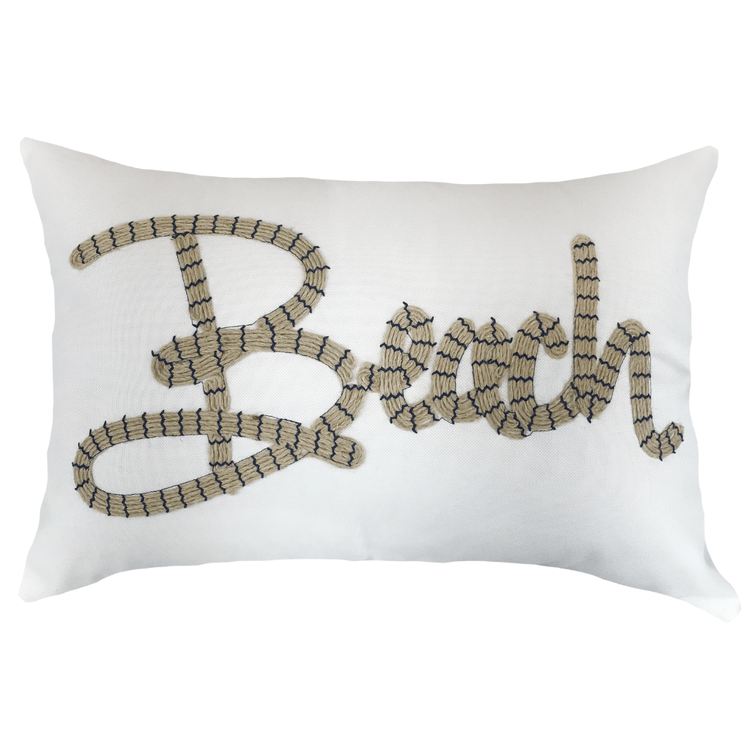 Almofada Rustica Beach 35X52cm - Decortextil Almofada Rustica Beach 35X52cm - Decortextil